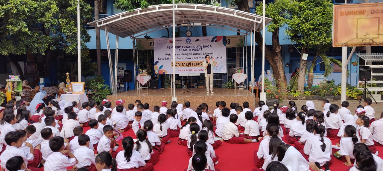 Pemberdayaan Duta Baca Dongeng Anak Ceria Di RPTRA Taman Guntur